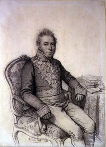 Portret oficera Legii Honorowej autorstwa Romain Cazes