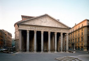 Widok zewnętrzny Panteonu (zdjęcie) autorstwa Roman