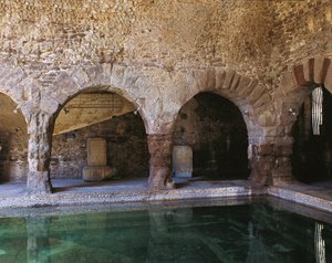 Frigidarium, Caldes de Montbui, Barcelona, ​​Hiszpania, II-I wpne (zdjęcie) autorstwa Roman