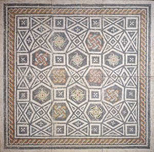 Mozaika, II w. (marmur i szkło) autorstwa Roman