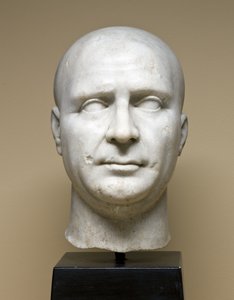 Portret księdza Izydy, początek II wne (marmur prokoneński) autorstwa Roman