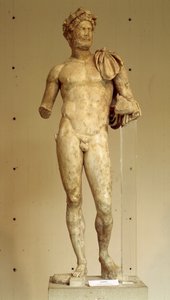 Posąg cesarza Hadriana (Adriena) - Muzeum Archeologiczne Vaison-la-Romaine, II w. autorstwa Roman