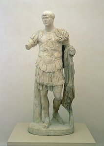 Posąg cesarza Trajana (ok. 53-117) Okres antoniński, ok. 120 ne (marmur pentelicki) autorstwa Roman