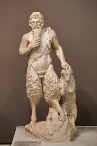 Posąg boga Pana, II wiek autorstwa Roman