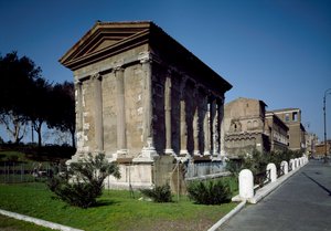 Świątynia Fortuna Virilis, II w. p.n.e. autorstwa Roman