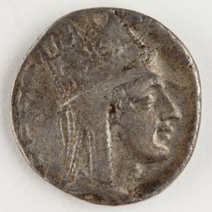 Tigranes II Armenii, 83-69 pne (srebro) autorstwa Roman