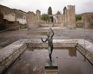Widok na Casa del Fauno (Dom Fauna) autorstwa Roman