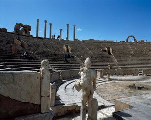 Widok na teatr autorstwa Roman