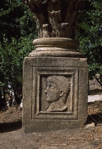 Element architektoniczny, wysoki okres cesarski (27 AD-395 pne) autorstwa Roman Imperial Period