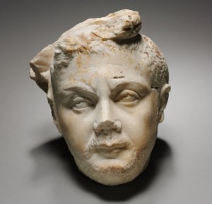 Szef Trajana autorstwa Roman Imperial Period