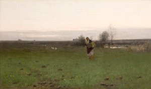 Krajobraz w okolicach Krakowa autorstwa Roman Kochanowski