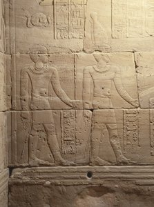 Świątynia Dendur, ok.10 pne (piaskowiec eolski) autorstwa Roman Period Egyptian