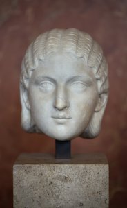 Art Rome Głowa cesarzowej Barbii Orbiany (III w.), Marmur autorstwa Roman Roman