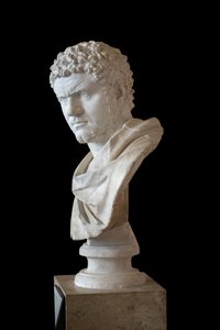 Karakalla (188-217 ne) marmur, sztuka rzymska autorstwa Roman Roman