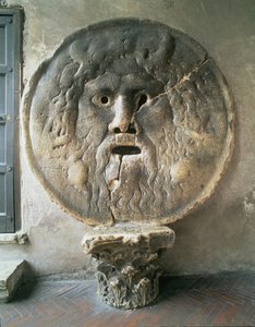 La Bocca di Verita (Usta Prawdy) (zdjęcie) autorstwa Roman Roman