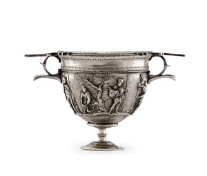 Skyphos, ok. koniec I wieku p.n.e. - początek I wieku n.e. (srebro) autorstwa Roman Roman