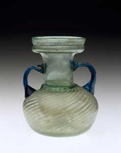 Kolba zraszacza, AD 200-400 (szkło dmuchane) autorstwa Roman Roman