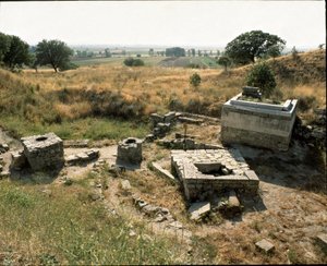Świątynia i ołtarz ofiarny autorstwa Roman Roman
