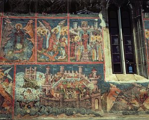 Oblężenie Konstantynopola przez sułtana Mehmeta II (1432-81) w 1453 (patrz także 67361)