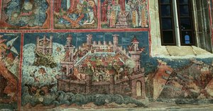 Oblężenie Konstantynopola przez sułtana Mehmeta II (1432-81) w 1453