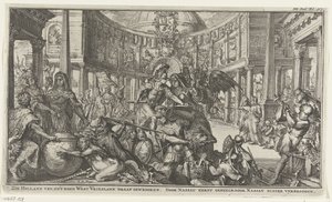Alegoria roli Nassau w jedności Republiki autorstwa Romeyn de Hooghe