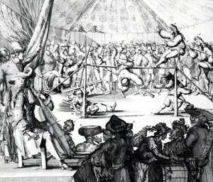 Spadający żołd, 1697 autorstwa Romeyn de Hooghe