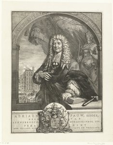 Portret Adriaena Pauwa autorstwa Romeyn de Hooghe