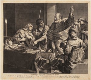 Wilhelm III Orański-Nassau na koniu, otoczony przez swoich przodków autorstwa Romeyn de Hooghe
