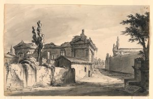 Scenografia, zabytkowe budynki autorstwa Romolo Achille Liverani