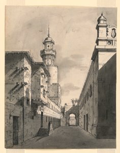 Scenografia, Ulica Orientalna autorstwa Romolo Achille Liverani