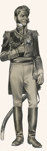 Antonio Lopez de Santa Anna autorstwa Ron Embleton