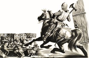 Sir Gawain i Zielony Rycerz autorstwa Ron Embleton