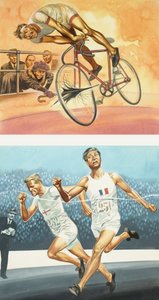 Sportowcy autorstwa Ron Embleton