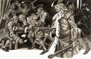 Niezidentyfikowany rabunek lub napad na dom gry autorstwa Ron Embleton