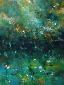 Streszczenie: Emerald Flow autorstwa Ron Halfant