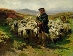 Pasterz górski, 1859 autorstwa Rosa Bonheur