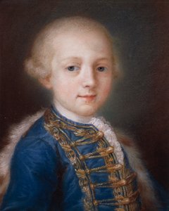 Portret młodego chłopca, autorstwa Rosalby Carriera (1673-1757) autorstwa Rosalba Giovanna Carriera