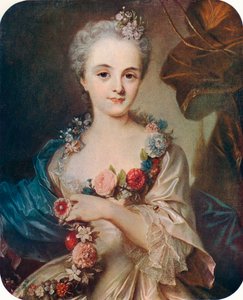 Portret damy markizy de Pompadour, XVIII w., 1906 autorstwa Rosalba Zuanna Carriera