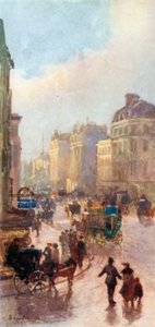 Oxford Street od strony rogu Bond Street autorstwa Rose Maynard Barton