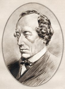 Benjamin Disraeli autorstwa Ross Gordon