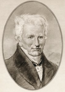 Friedrich Wilhelm Heinrich Alexander von Humboldt, z „Żywych biografii sławnych mężczyzn”. autorstwa Ross Gordon