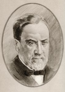 Louis Pasteur, z „Żywych biografii wielkich naukowców”. autorstwa Ross Gordon