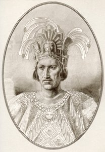 Montezuma II, z Żywych biografii słynnych władców.
