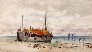 Zbieracze małży, 1879. autorstwa Ross Turner