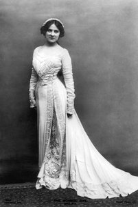Edna May 1878-1948, amerykańska aktorka i piosenkarka, początek XX wieku.