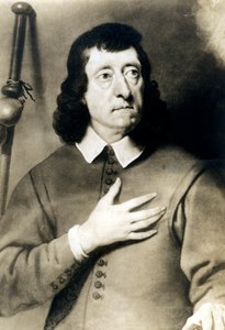 John Milton 1608-1674, angielski poeta, początek XX wieku. autorstwa Rotary Photo