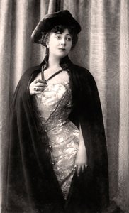 Olga Nethersole ok. 1863-1951, angielska aktorka i producentka teatralna, początek XX wieku. autorstwa Rotary Photo