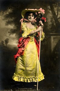 Olive Morell, aktorka, 1903. autorstwa Rotary Photo