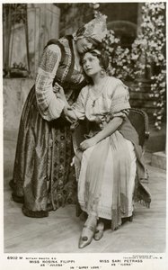 Rosina Filippi i Sari Petrass, aktorki, ok. 1912. autorstwa Rotary Photo