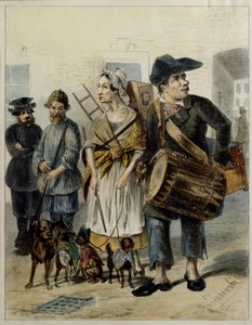 Sługa wyprowadza psy, 1843 autorstwa Rudolf Kasimirovich Zhukovsky